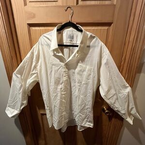 Classic Light Cream Men's Dress Shirt